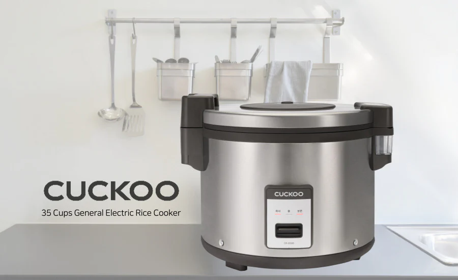 CUCKOO 35-Cup Commercial Rice Cooker (CR-3555) - Image 3