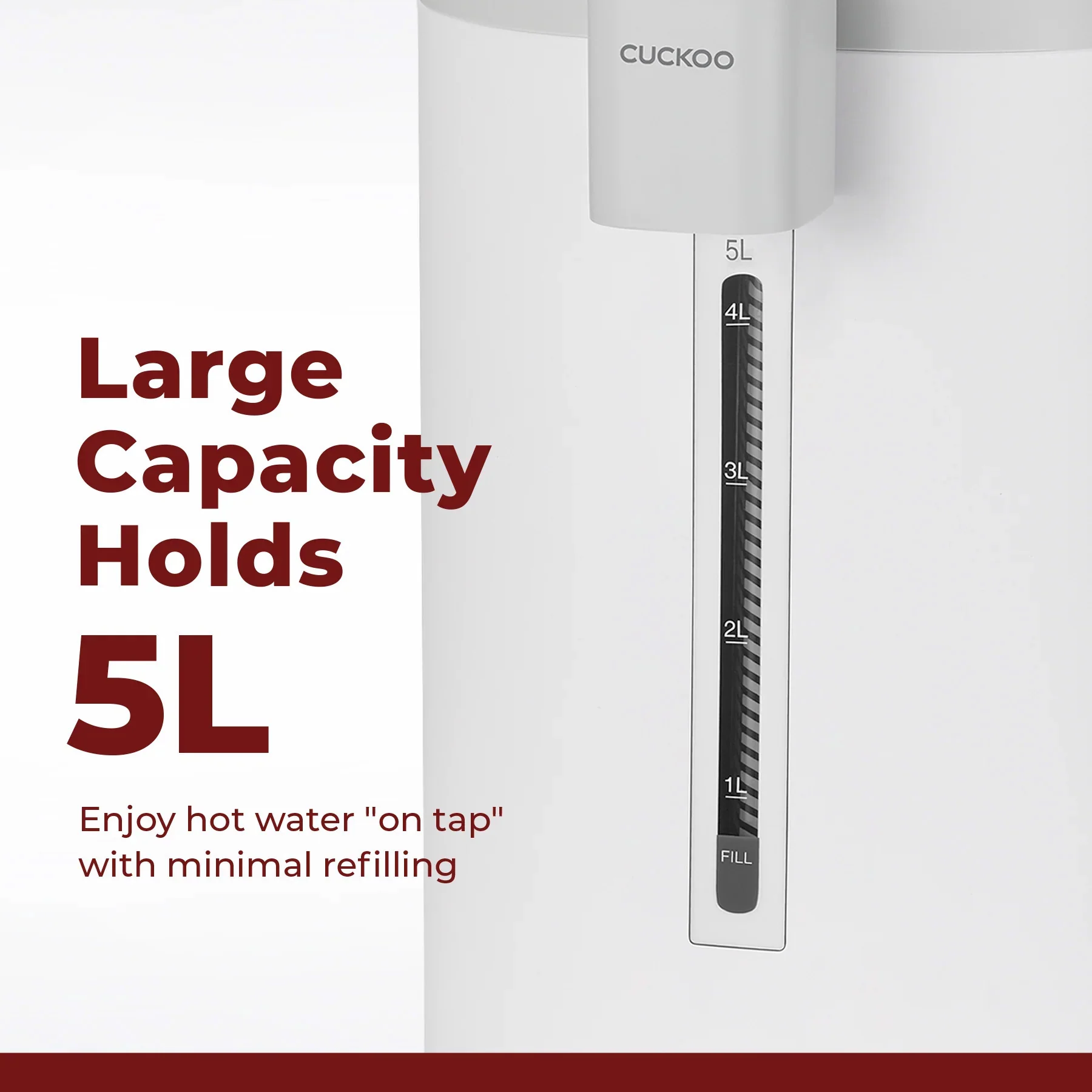CUCKOO Automatic Hot Water Dispenser & Warmer (CWP-A501TW) - Image 4
