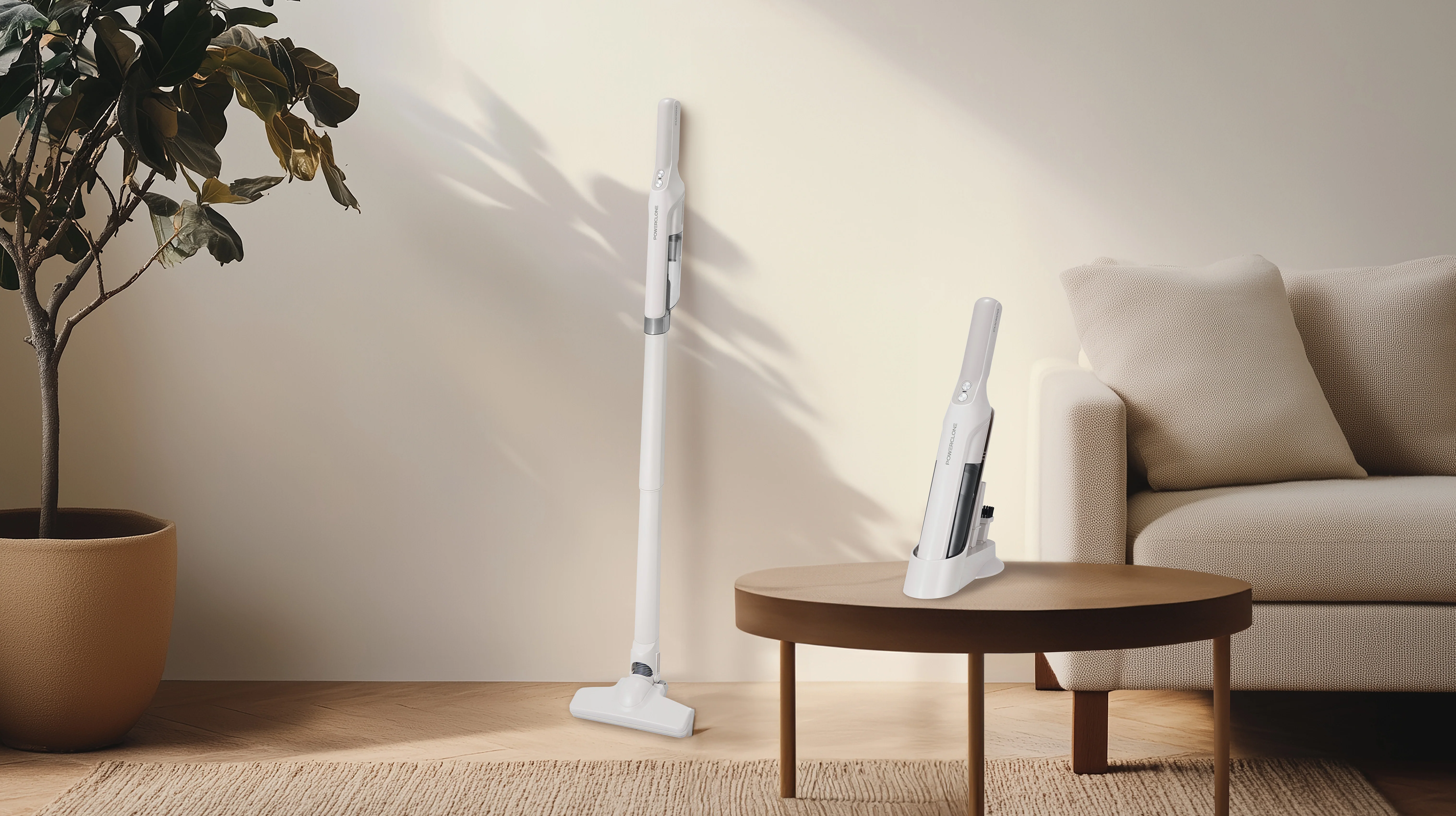CUCKOO Power-Clon Mini Cordless Handheld / Stick Vacuum Cleaner (CVC-EH10NW) - Image 3