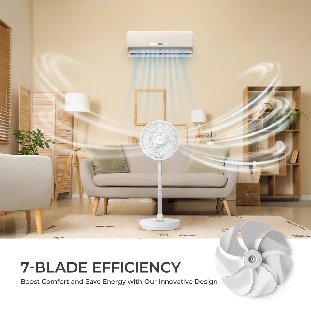 REFURBISHED_CUCKOO Cordless Foldable Air Circulator(CF-ECL1010WH) - Image 8