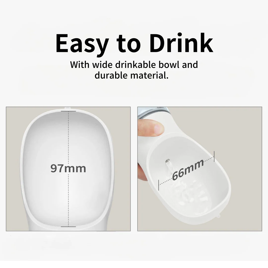 NELLO Water Bottle for Pets (NWB-A2801) - Image 3